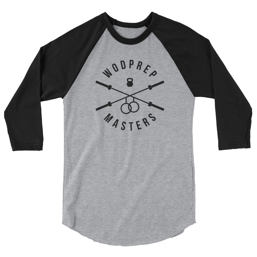 WODprep Masters 3/4 Sleeve Raglan Shirt
