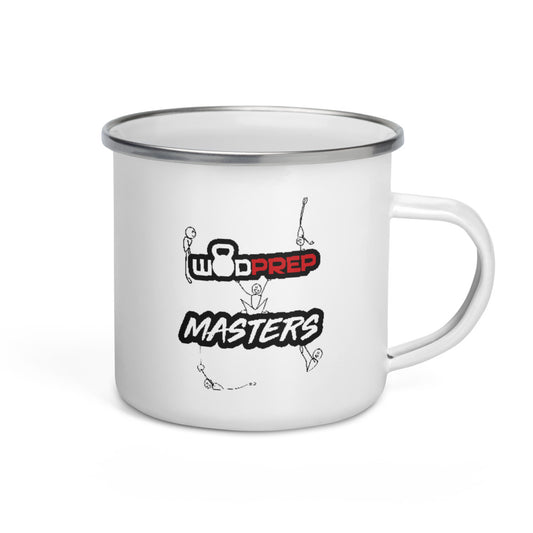 WODprep Masters Stick Figure Enamel Mug