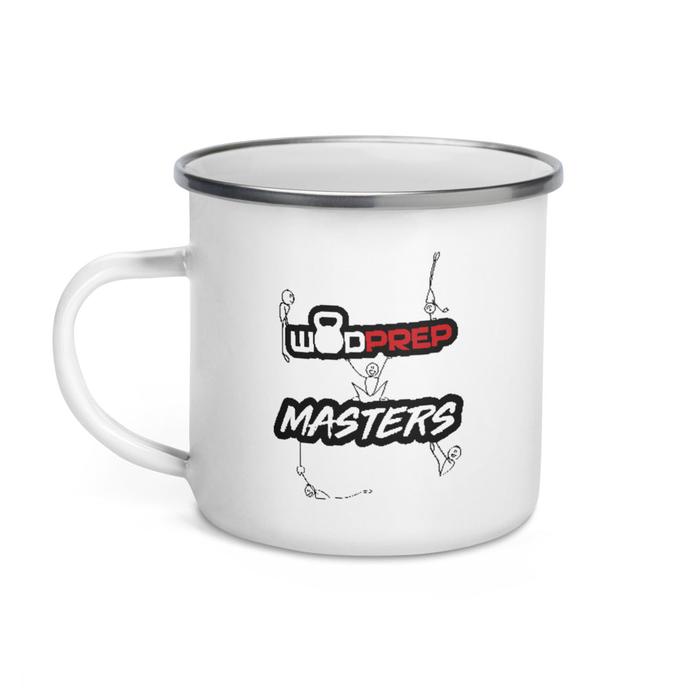 WODprep Masters Stick Figure Enamel Mug