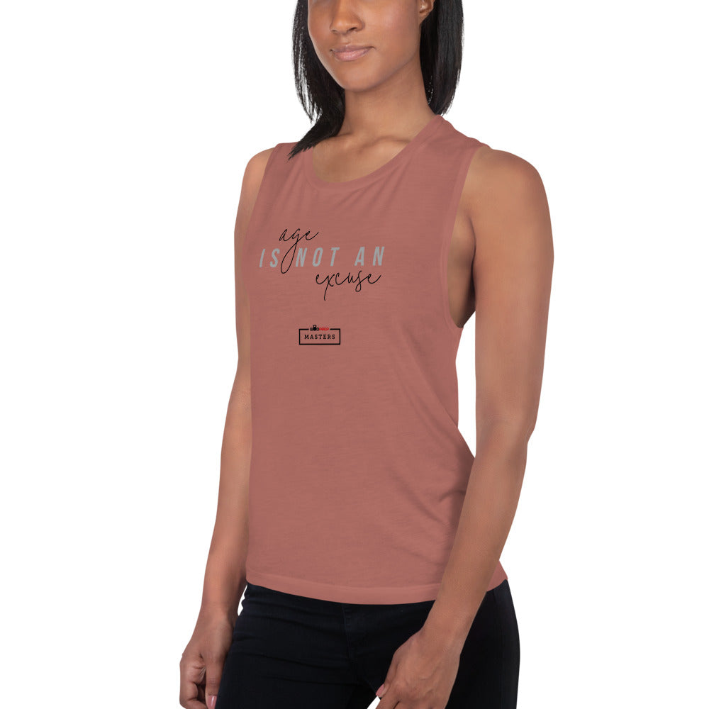 Ladies’s WODprep 'Age is not an Excuse' Muscle Tank