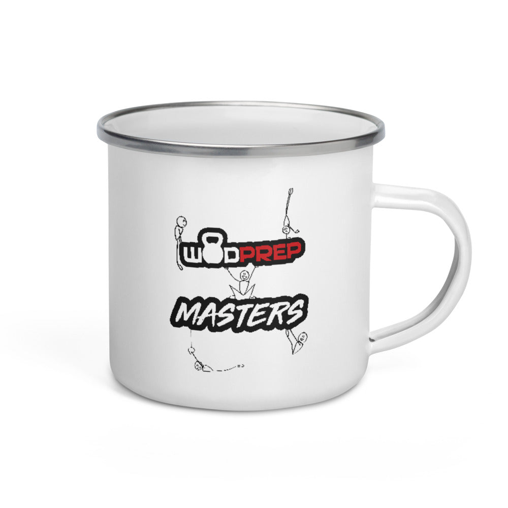WODprep Masters Stick Figure Enamel Mug