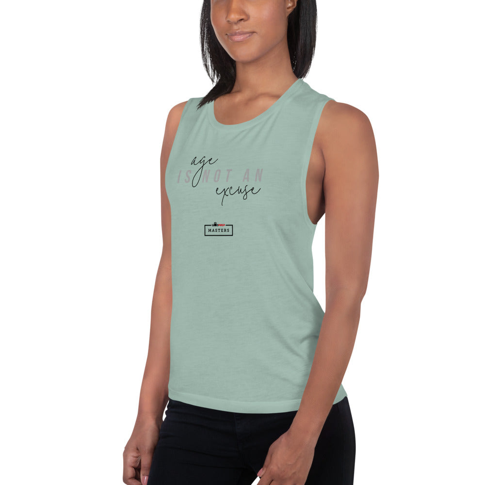 Ladies’s WODprep 'Age is not an Excuse' Muscle Tank